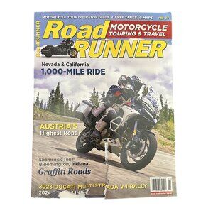 RoadRUNNER Road Runner Magazine February 2024 Motorcycle Touring Travel Austria